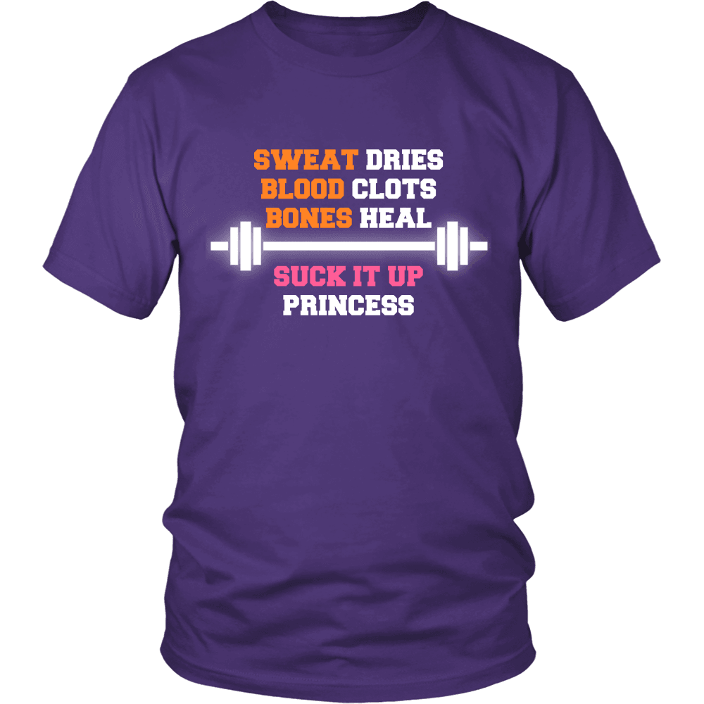 Spartan Mart - T-shirt; "Suck It Up Princess" Apparel