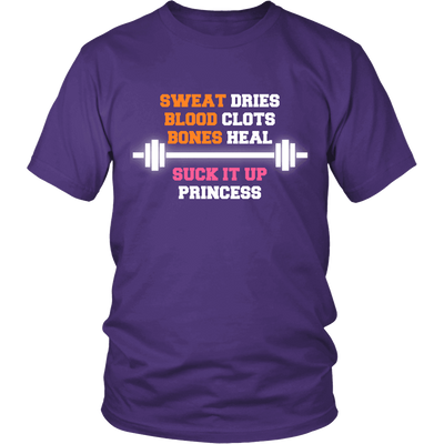 Spartan Mart - T-shirt; "Suck It Up Princess" Apparel