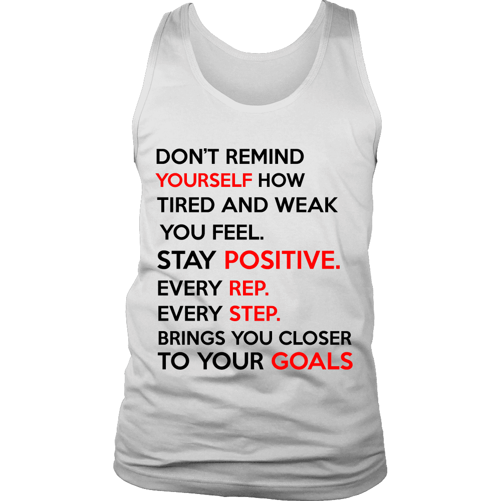 Spartan Mart - T-shirt; Don’t Remind Yourself How Tired and Weak You Feel (Light) Mixed Apparel