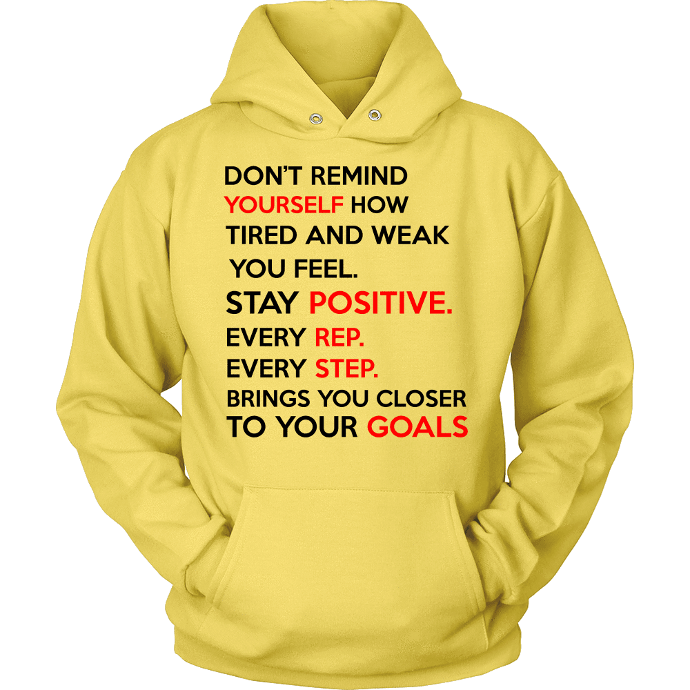 Spartan Mart - T-shirt; Don’t Remind Yourself How Tired and Weak You Feel (Light) Mixed Apparel