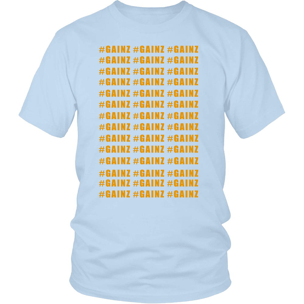 Spartan Mart - T-shirt; #Gainz Dsitrict Unisex Shirt