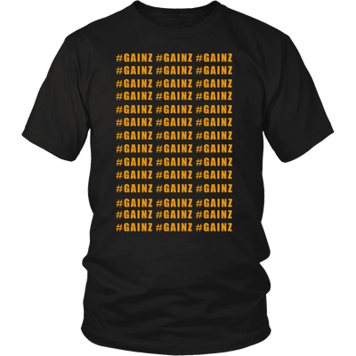 Spartan Mart - T-shirt; #Gainz Dsitrict Unisex Shirt