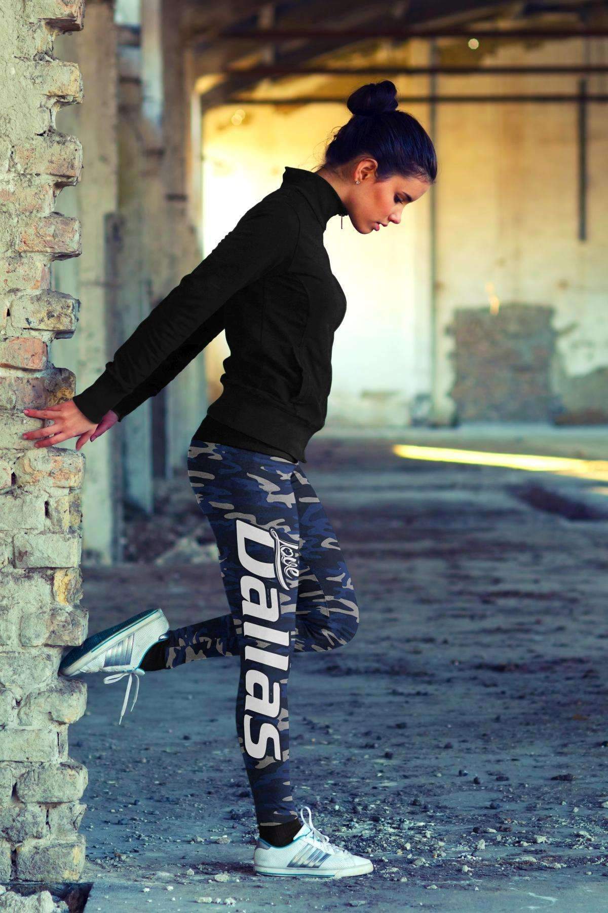 Spartan Mart - Leggings; Dallas Camo Leggings