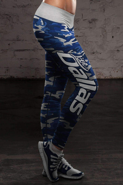 Spartan Mart - Leggings; Dallas Camo Leggings