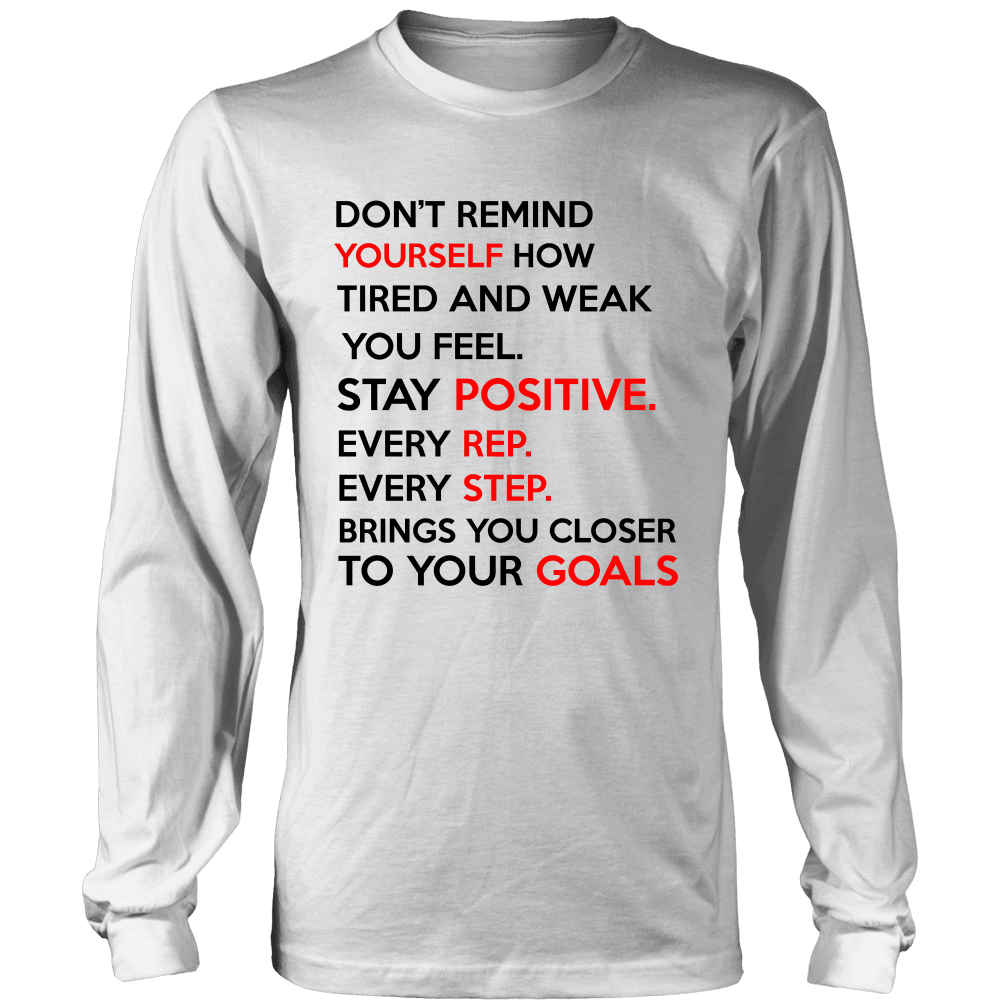 Spartan Mart - T-shirt; Don’t Remind Yourself How Tired and Weak You Feel (Light) Mixed Apparel