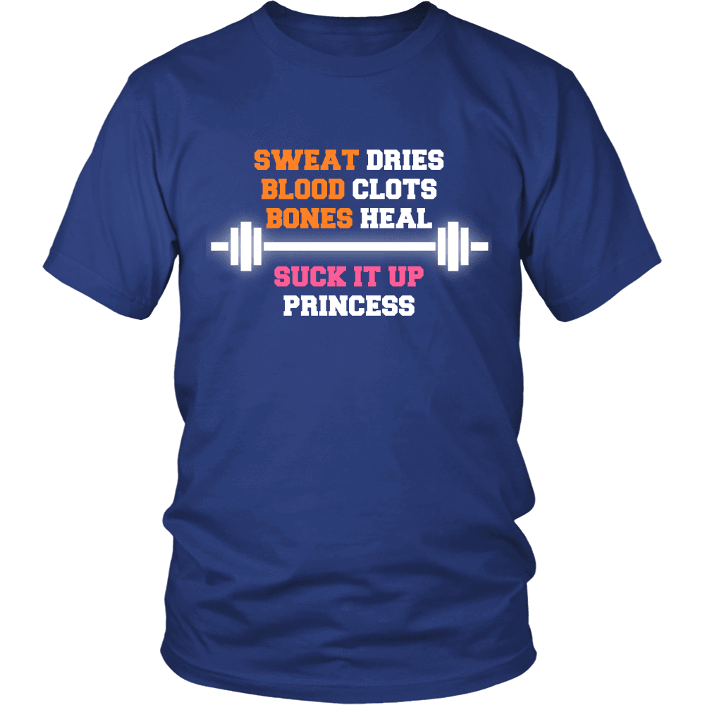 Spartan Mart - T-shirt; "Suck It Up Princess" Apparel