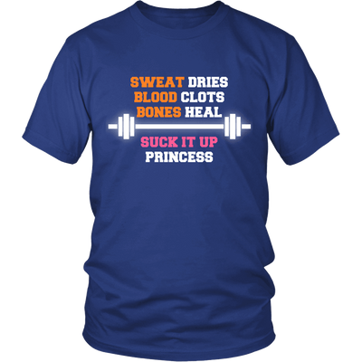 Spartan Mart - T-shirt; "Suck It Up Princess" Apparel