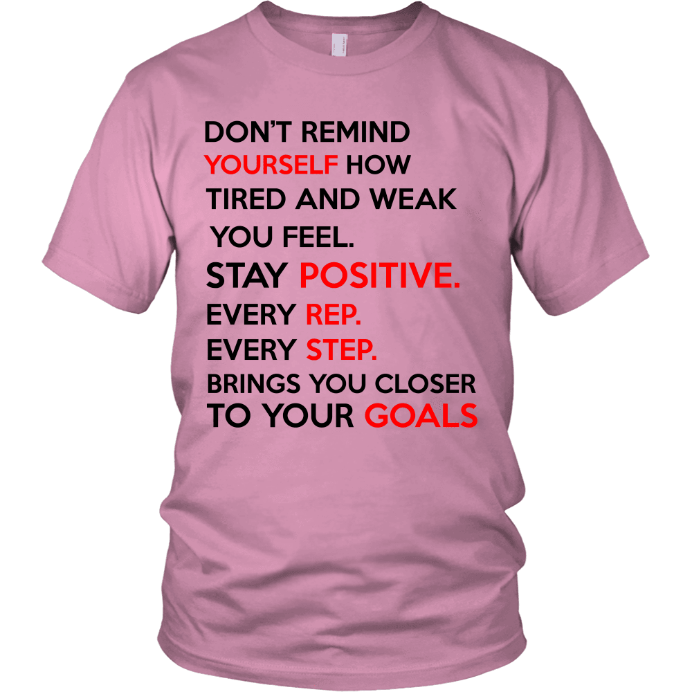 Spartan Mart - T-shirt; Don’t Remind Yourself How Tired and Weak You Feel (Light) Mixed Apparel