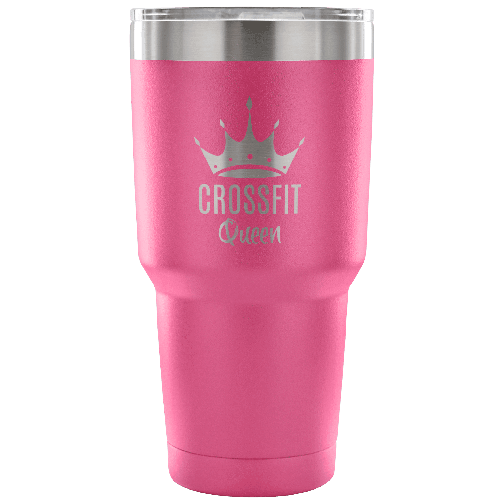 Spartan Mart - Tumblers; Crossfit Queen Vacuum Tumbler (30oz)
