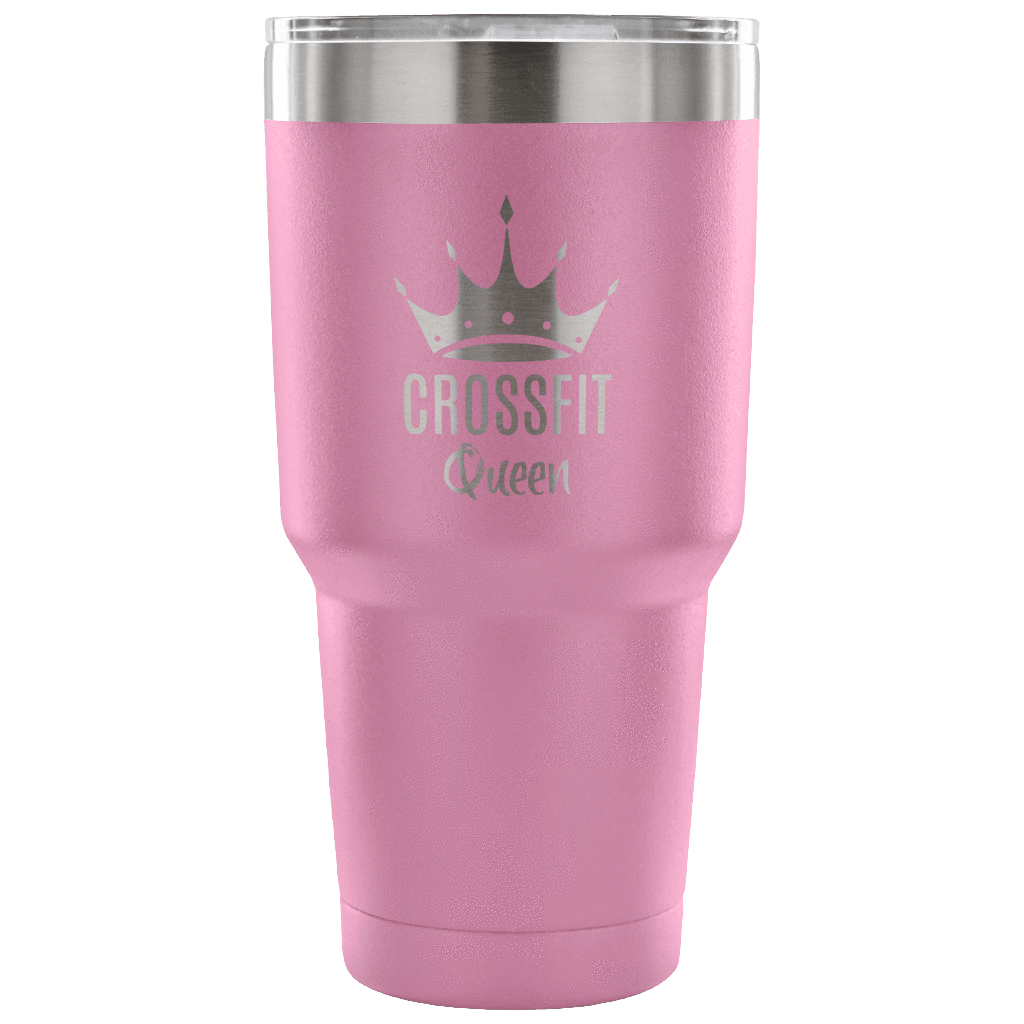 Spartan Mart - Tumblers; Crossfit Queen Vacuum Tumbler (30oz)