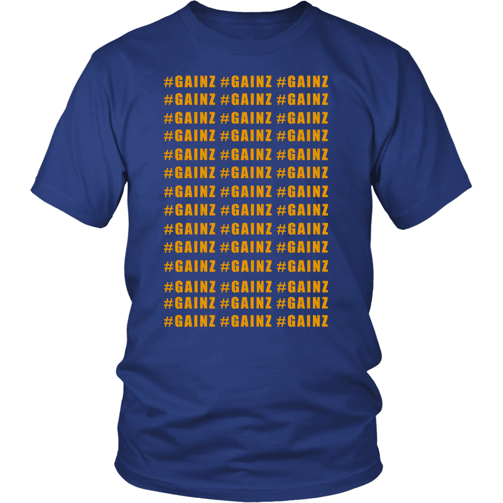 Spartan Mart - T-shirt; #Gainz Dsitrict Unisex Shirt