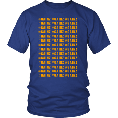 Spartan Mart - T-shirt; #Gainz Dsitrict Unisex Shirt