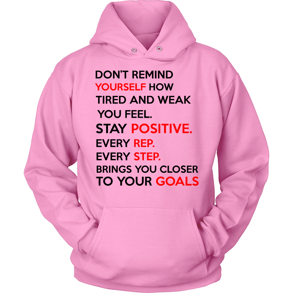 Spartan Mart - T-shirt; Don’t Remind Yourself How Tired and Weak You Feel (Light) Mixed Apparel