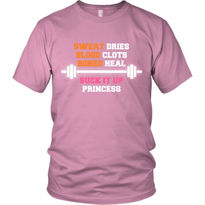 Spartan Mart - T-shirt; "Suck It Up Princess" Apparel