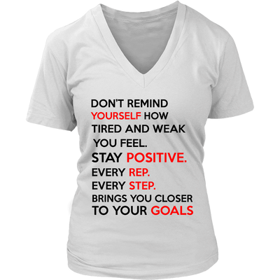 Spartan Mart - T-shirt; Don’t Remind Yourself How Tired and Weak You Feel (Light) Mixed Apparel
