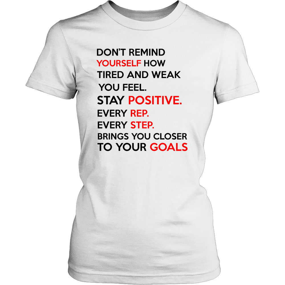 Spartan Mart - T-shirt; Don’t Remind Yourself How Tired and Weak You Feel (Light) Mixed Apparel